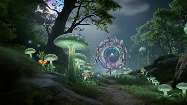 Exploring the enchanting realms of the multiverse with a stunnin...